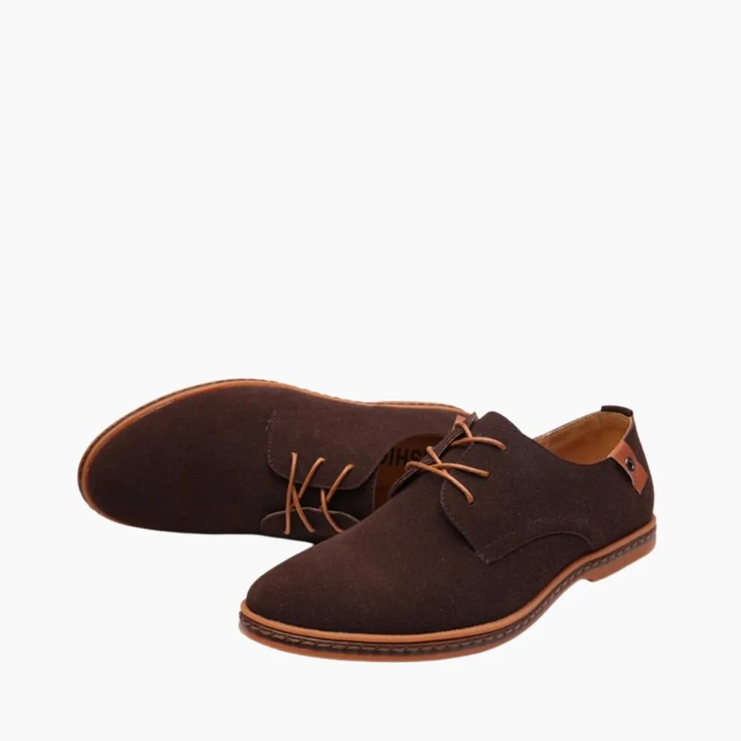 Wear Resistant Sole, Hand Stitched : Oxford Shoes for Men