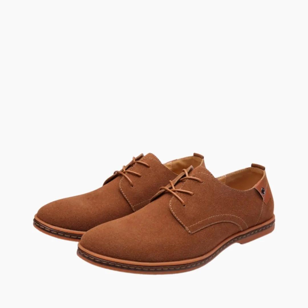 Wear Resistant Sole, Hand Stitched : Oxford Shoes for Men