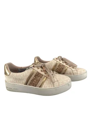 Winter Warm Odor Control Technology Shoes Designer By Michael Kors In Pink, Size: 6