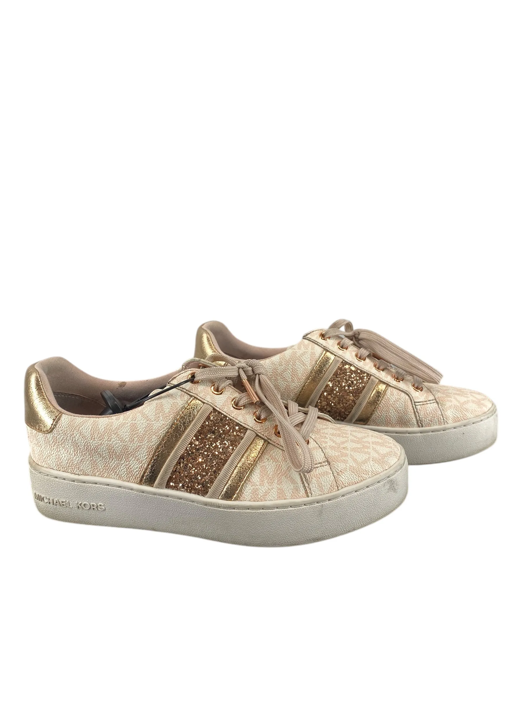 Winter Warm Odor Control Technology Shoes Designer By Michael Kors In Pink, Size: 6