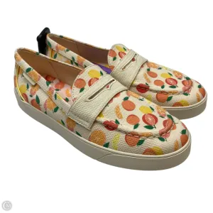 Shoes Designer By Cole-haan In Cream & Orange, Size: 8 Arch Support Daily Walk
