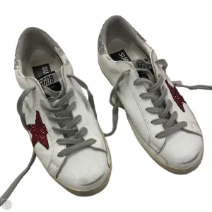 Hot Mood Shoes Luxury Designer By Golden Goose In White, Size: 8.5