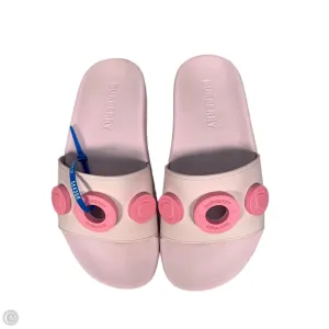 Sandals Luxury Designer By Burberry In Pink, Size: 6 Stone Glam