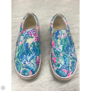 Active Ventilated Mesh Travel Enthusiasts Shoes Designer By Lilly Pulitzer In Multi-colored, Size: 6