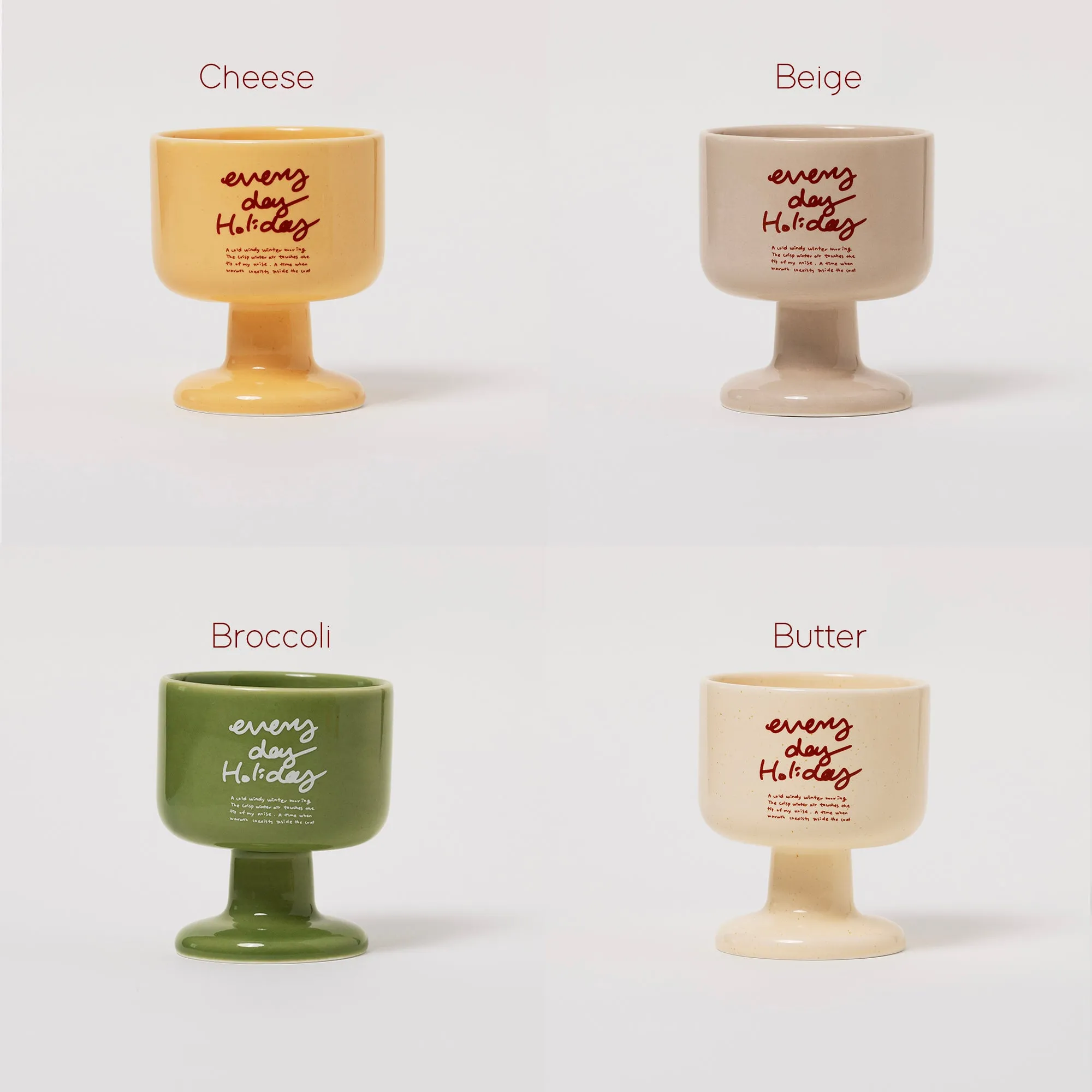 [weekend 7] Diner Wine Cup GIFT SET