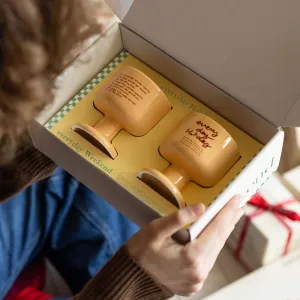 [weekend 7] Diner Wine Cup GIFT SET