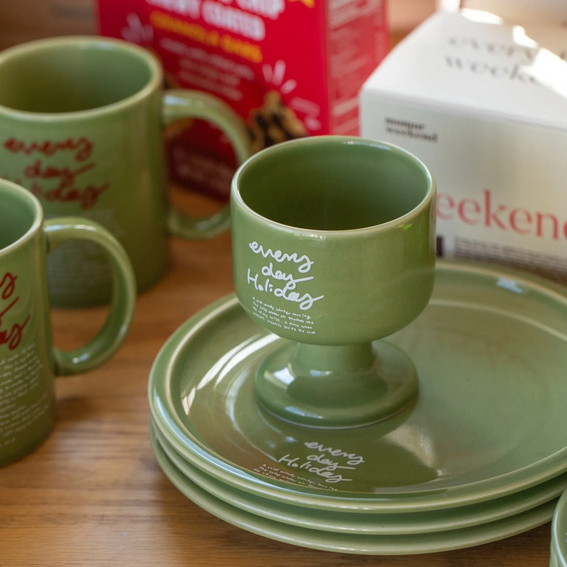 [weekend 7] Diner Wine Cup GIFT SET