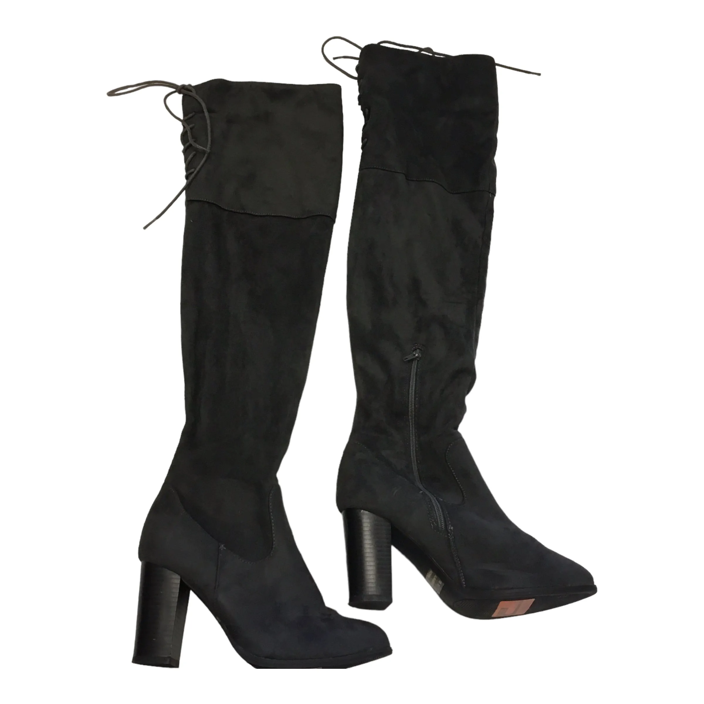 Comfort Padding Boots Knee Heels By Qupid  Size: 8.5