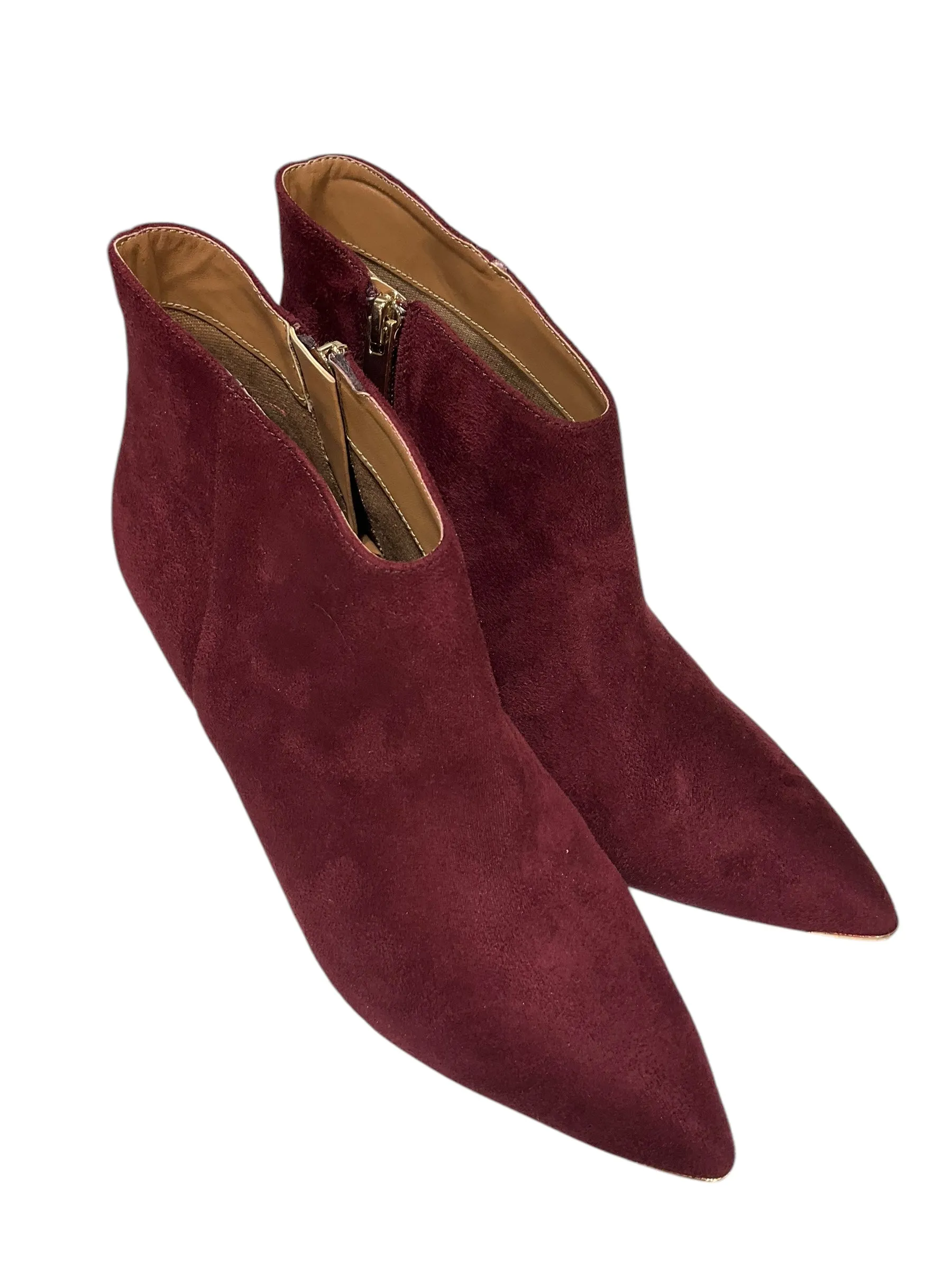 Boots Knee Heels By Nanette Lepore In Red, Size: 7 Slip Resistant Mountain Hike Insulated Rural Traveler