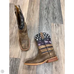 Boots Western By Tin Haul In Tan, Size: 9 Classic Fit Lace-Up Style