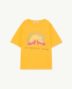 Wizard Yellow Rooster Oversize T-Shirt