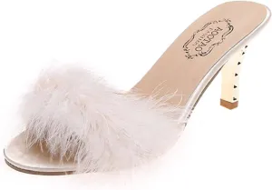 Women Dressy Elastic Strap Sandals Low Wedge Heel Summer Comfortable Open Toe Casual Shoes
