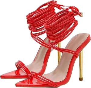 Women Low Block Heel Sandals Summer Casual Comfortable Open Toe Elastic Strap Dressy Wedge Shoes