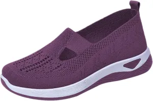 Women Walking Shoes Sock Sneakers Slip-On Breath Mens Tennis Shoes Fashion Women's Shoes Casual Men's Fashion Sneakers Red Tennis Shoe White Loafers