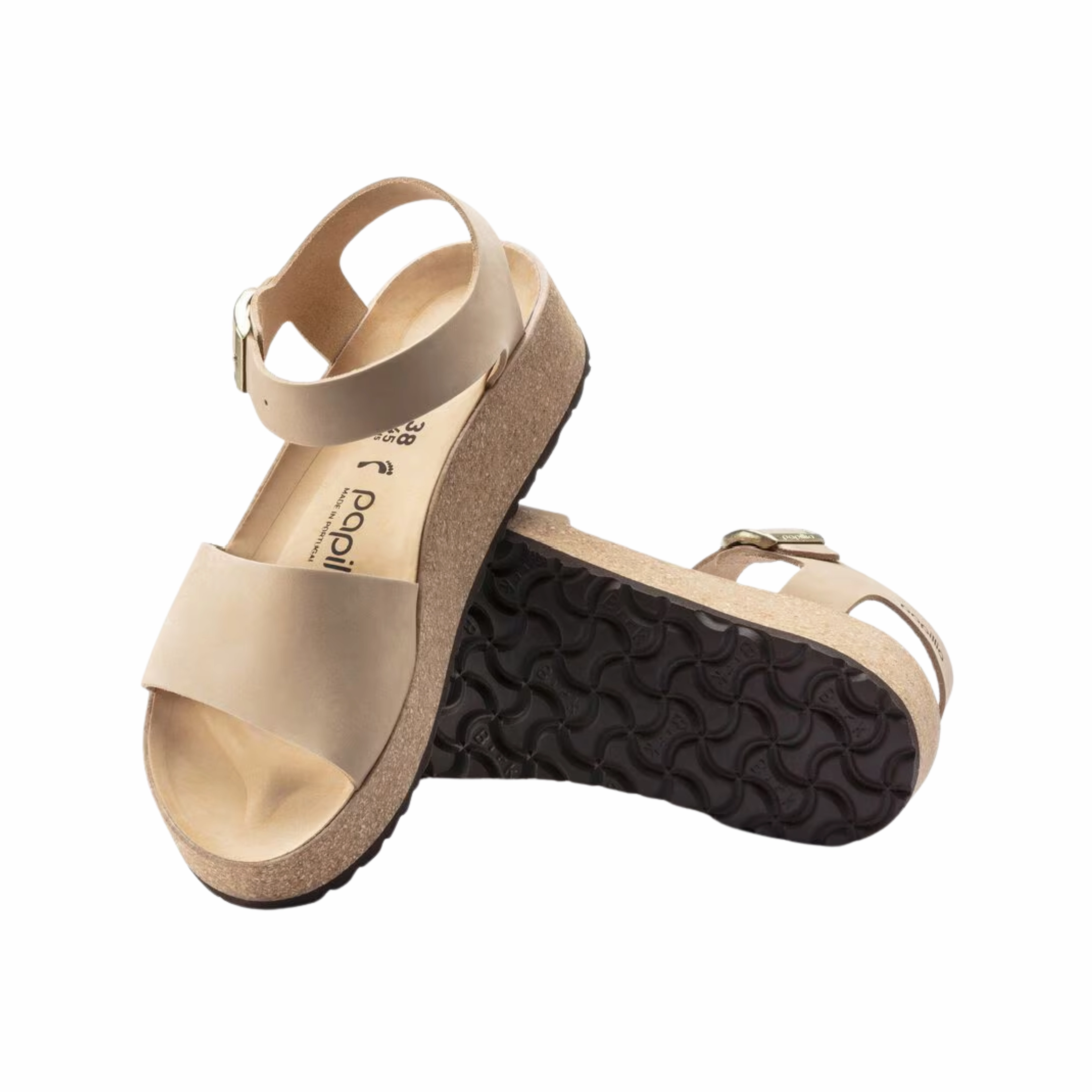 Fresh Lifestyle Sandals Women's Glenda (Nubuck Leather) - Sandcastle