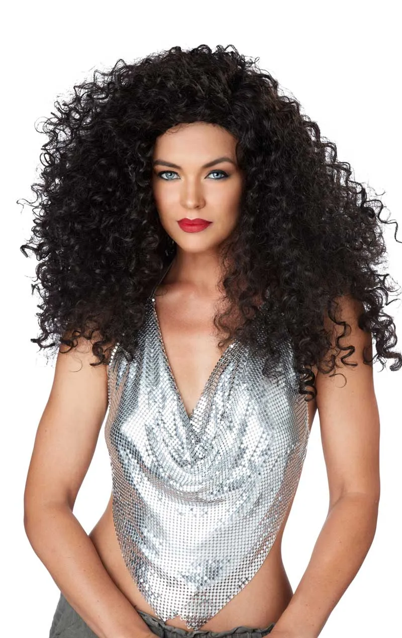 Womens Disco Diva Do Wig