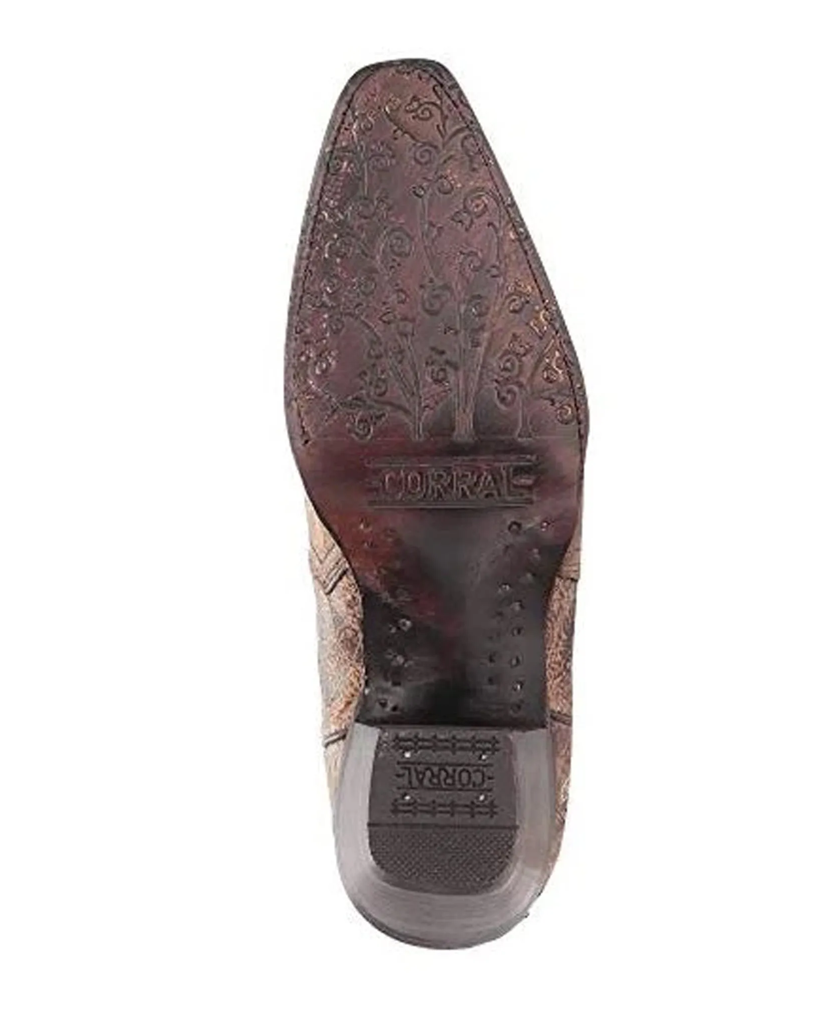Women's Inlay Floral Embroidered Boots