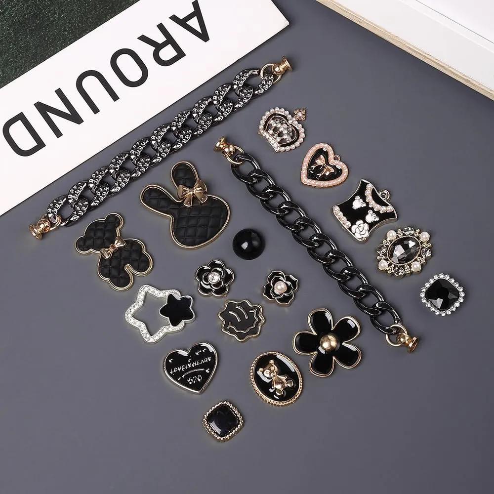 Womens jewelry bling accessories birthday girl designer shoe charms for girl gifts
