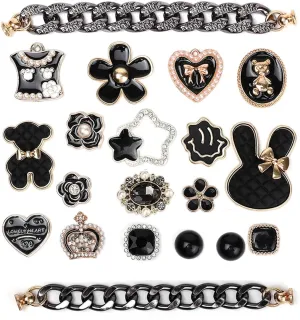 Womens jewelry bling accessories birthday girl designer shoe charms for girl gifts