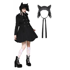 Women's Lolita Lace Cat Ear Hair Accessories