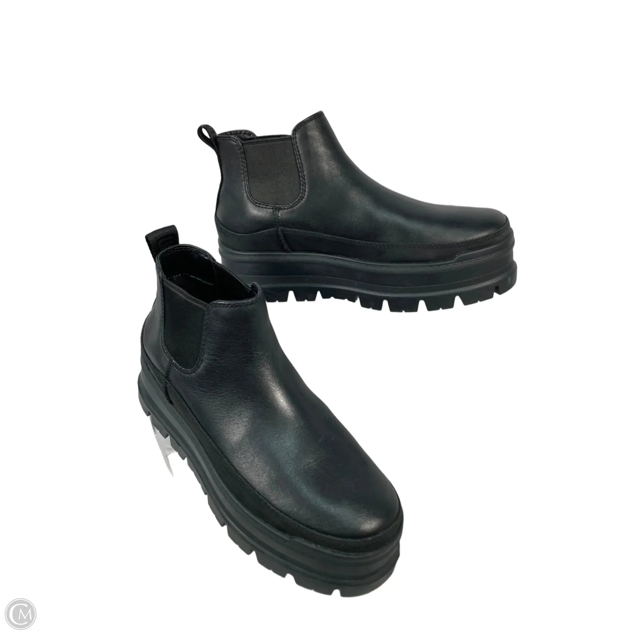 Boots Designer By Ugg In Black, Size: 9 Corner Style