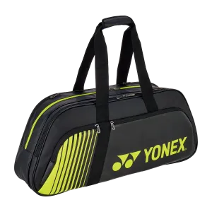 Yonex BA82431W Active Tournament Bag (Black/Lime Green)