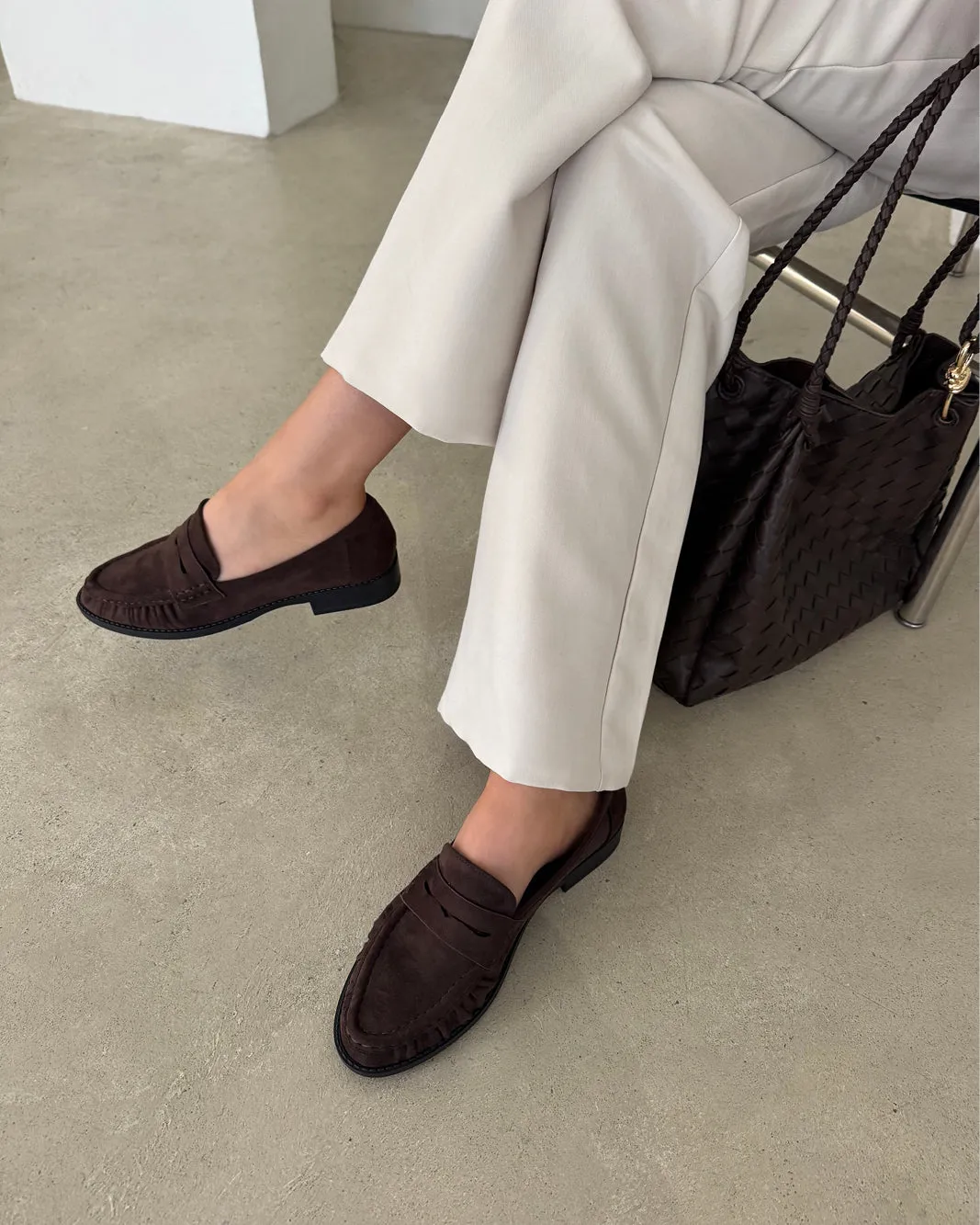 Easy Comfort lace up closure ZACCAI - DARK CACAO SUEDE