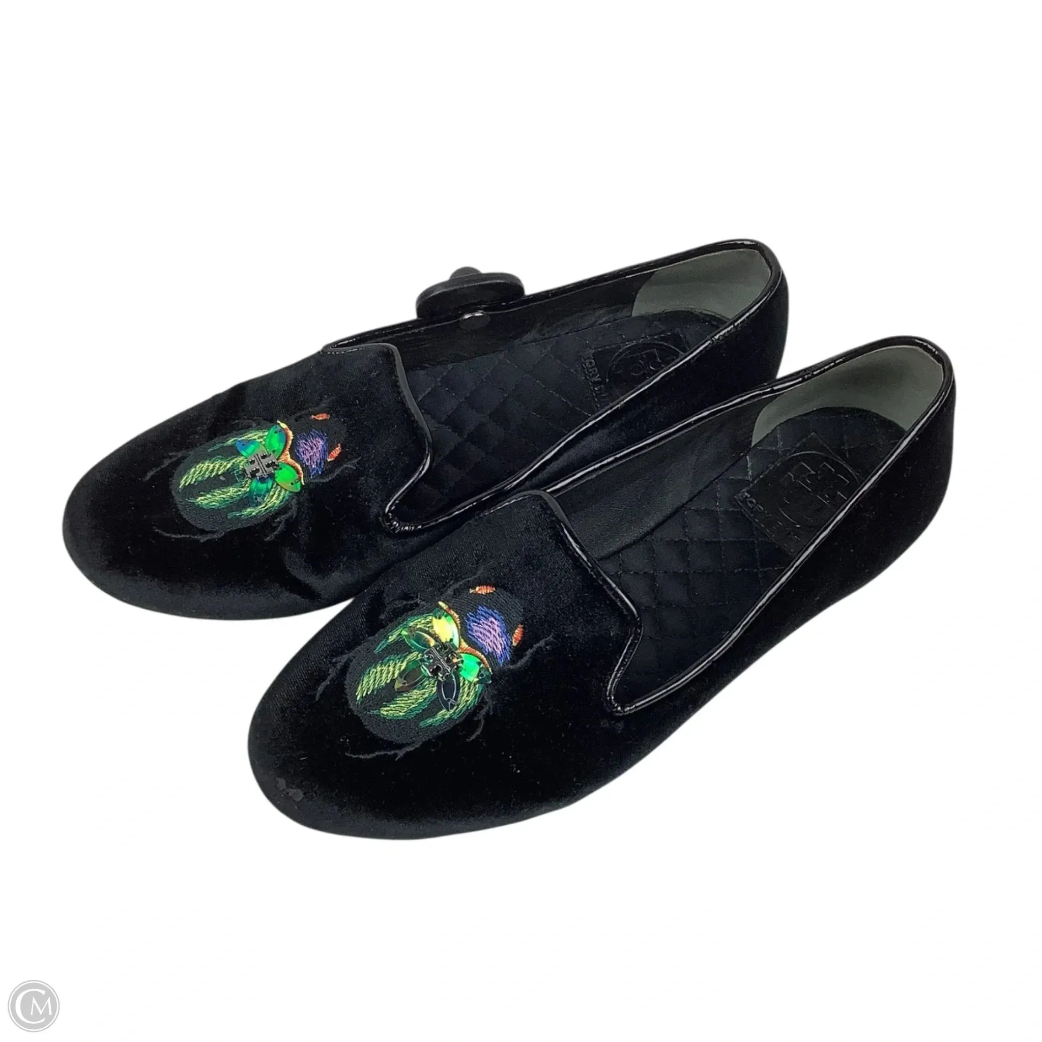 Shoes Designer By Tory Burch In Black, Size: 7.5 Comfort Ankle