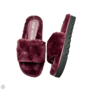 Sandals Designer By Stuart Weitzman In Maroon, Size: 8 Breathable