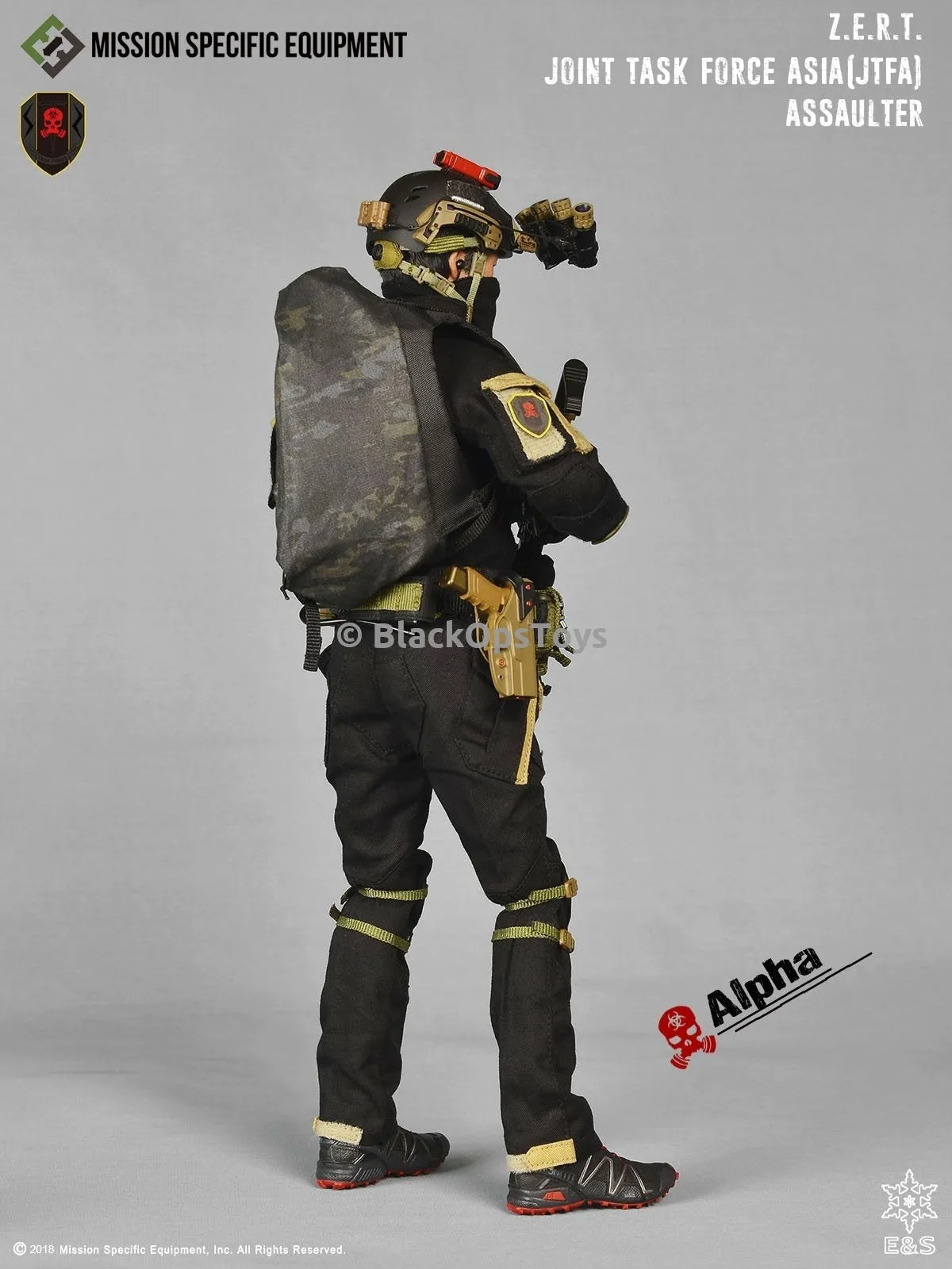 ZERT Joint Task Force Asia Black & Tan Alpha Version Mint in Box