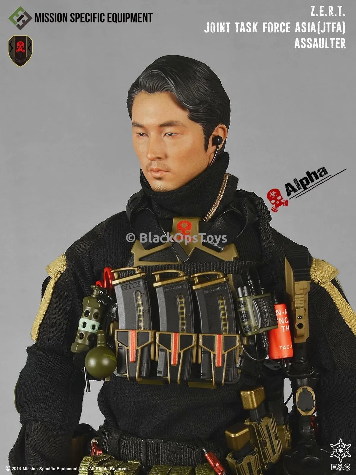 ZERT Joint Task Force Asia Black & Tan Alpha Version Mint in Box