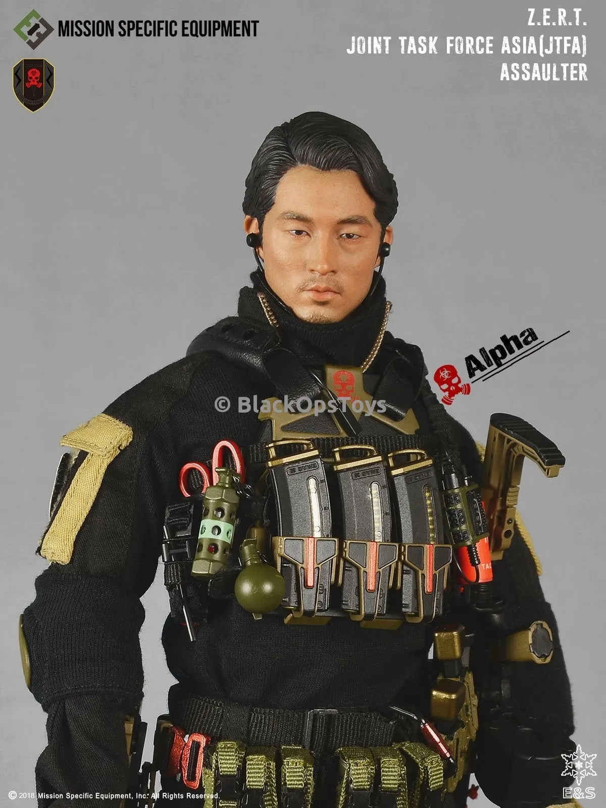 ZERT Joint Task Force Asia Black & Tan Alpha Version Mint in Box