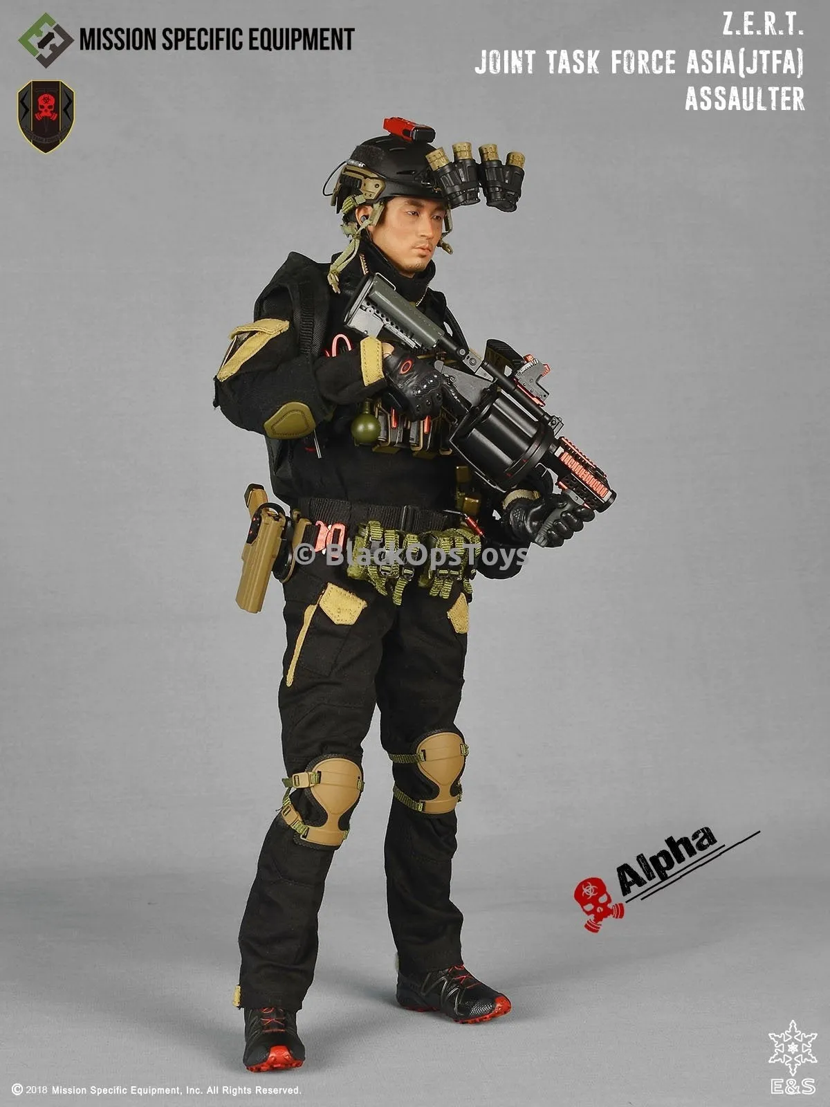ZERT Joint Task Force Asia Black & Tan Alpha Version Mint in Box