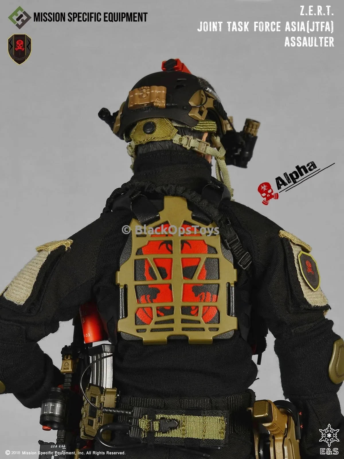 ZERT Joint Task Force Asia Black & Tan Alpha Version Mint in Box