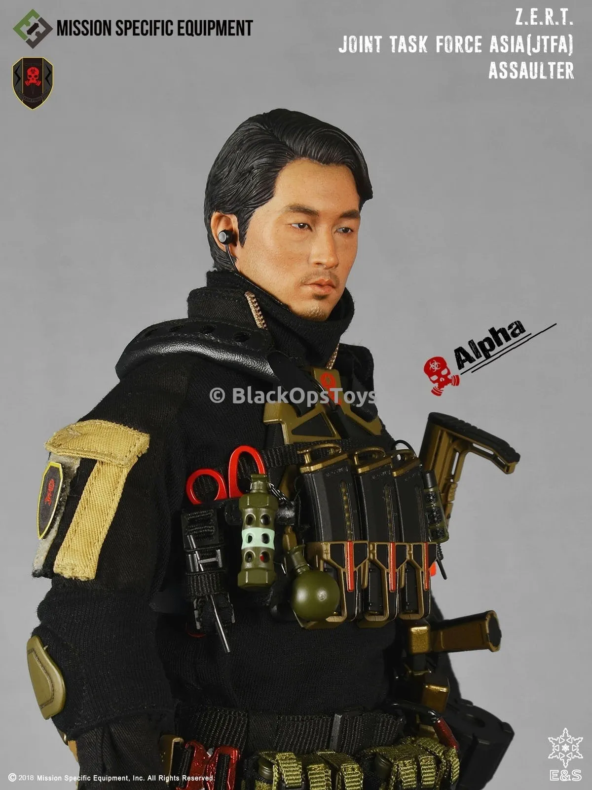 ZERT Joint Task Force Asia Black & Tan Alpha Version Mint in Box