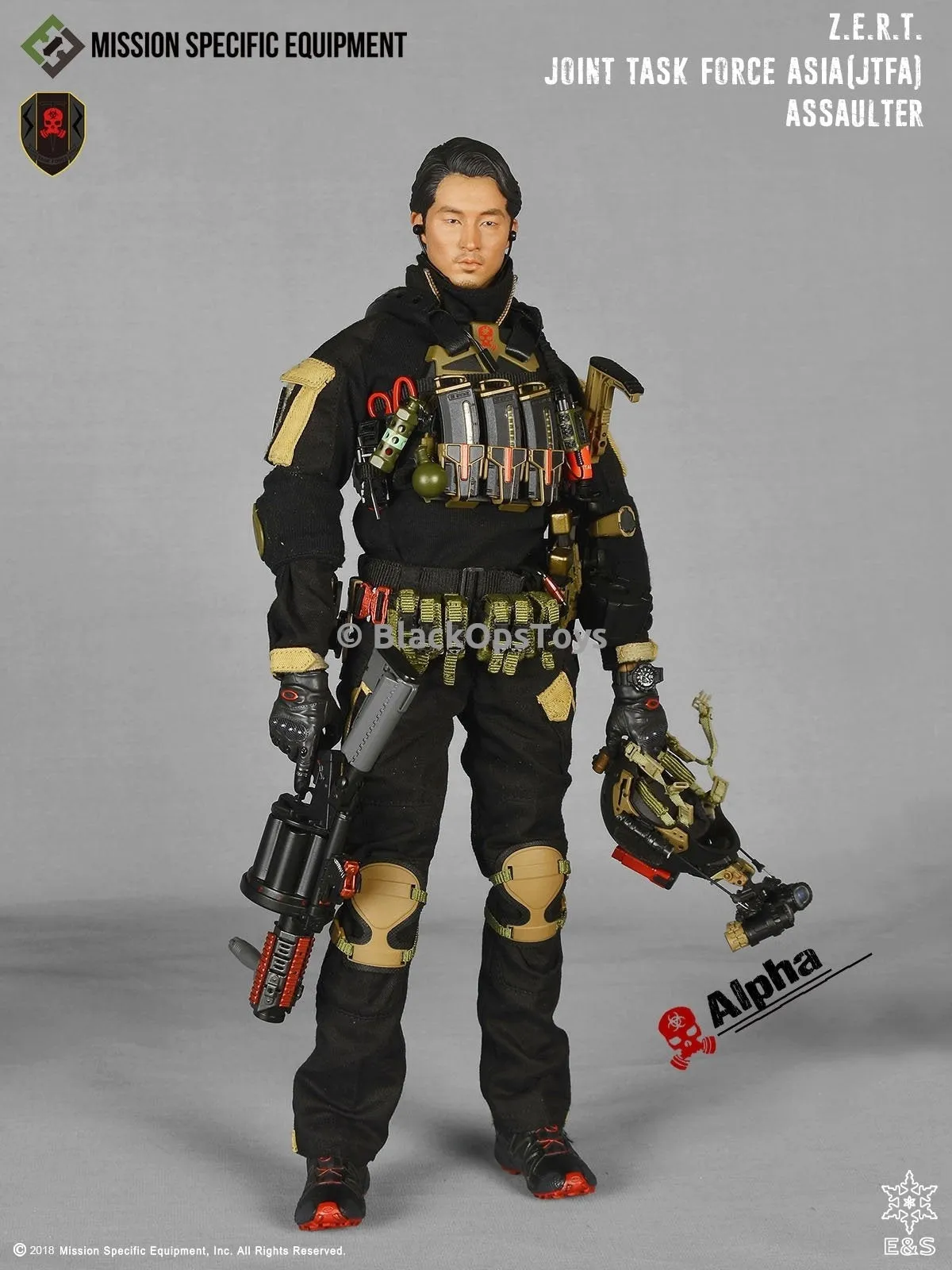 ZERT Joint Task Force Asia Black & Tan Alpha Version Mint in Box