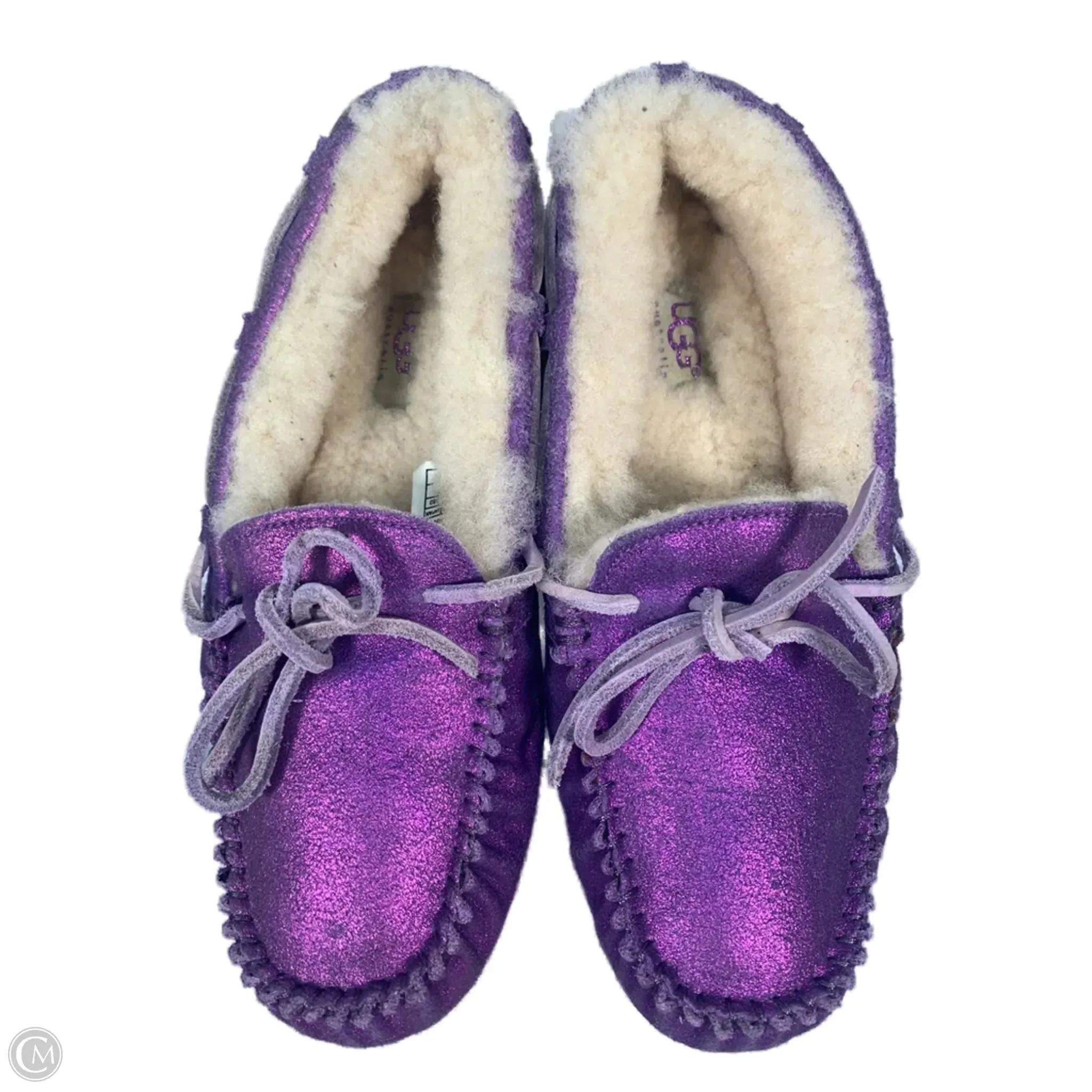 Shoes Designer By Ugg In Purple, Size: 7 Blister prevention Street Cool