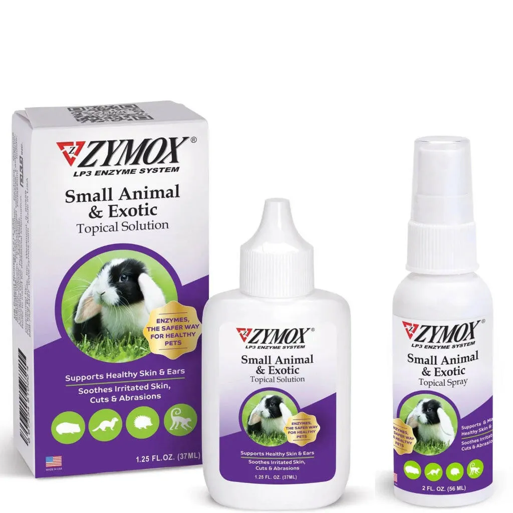 Zymox Small Animal & Exotic Topical Solution w/o Hydrocortisone