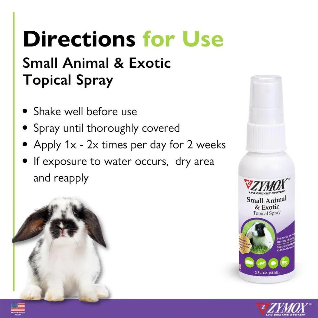 Zymox Small Animal & Exotic Topical Solution w/o Hydrocortisone