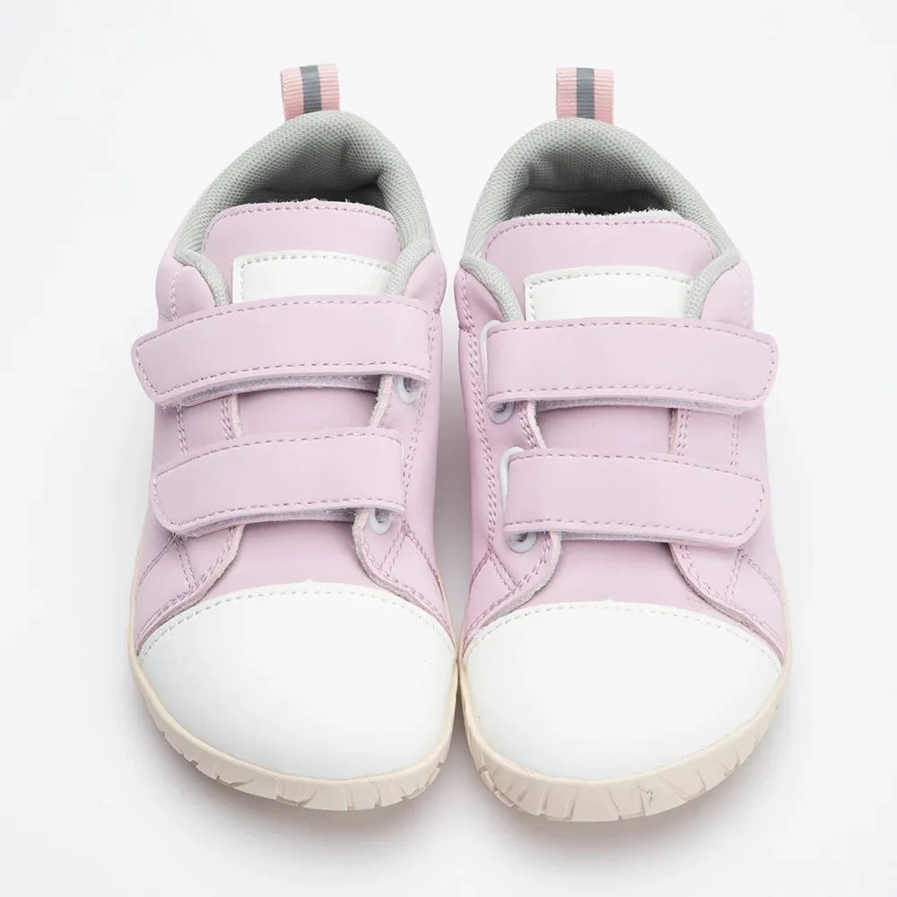 ZZFABER Children Barefoot Shoes - Soft Fiber Leather Sneakers for Girls and Boys